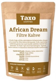 Taxo Coffee African Dream Çekirdek Kahve 200 gr Kahve kullananlar yorumlar